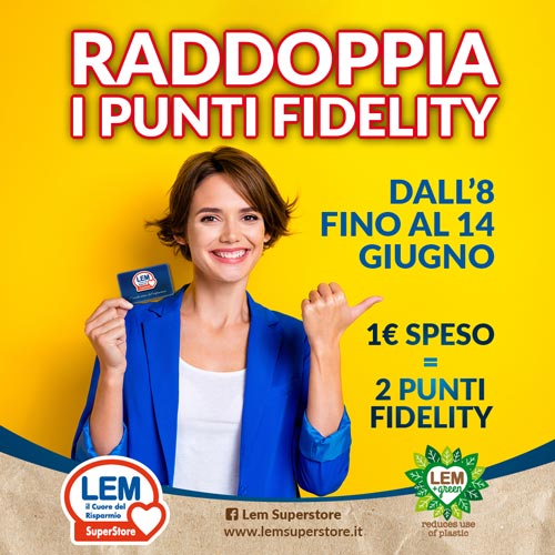 Doppi Punti da Lem Superstore